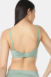 Amante Padded Non Wired Full Coverage T-Shirt Bra - Pastel Green — thumbnail 3